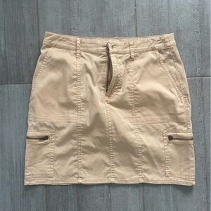 Soft Surroundings Khaki Utility Skort